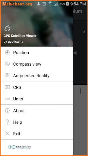 GPS Satellites Viewer screenshot