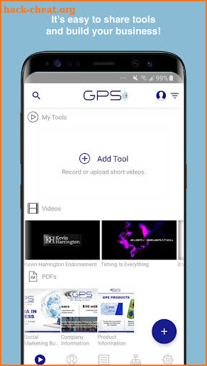 GPS Social Marketing screenshot