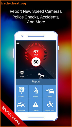 GPS Speed Camera Alert: Traffic Speed  Radar screenshot