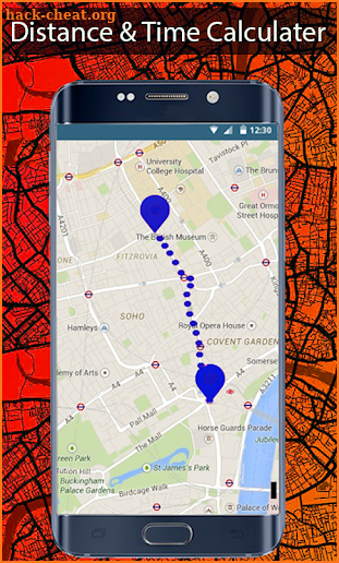 GPS Speed Camera & Speed Detector measurment screenshot