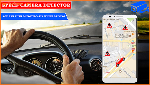 GPS Speed Camera Detector Route Map & Speed Alert screenshot