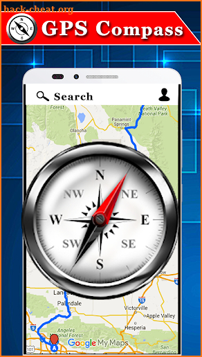 GPS Speed Camera Detector Route Map & Speed Alert screenshot