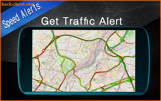 GPS Speed Camera Detector - Speedometer Route Maps screenshot