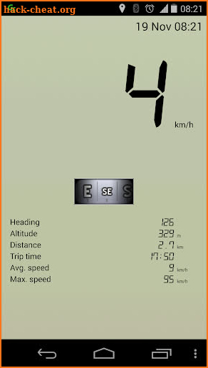 GPS Speedometer screenshot