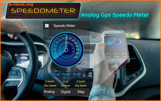 GPS Speedometer 2019: HUD & Distance Meter screenshot