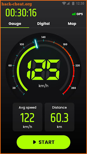 GPS Speedometer & Odometer screenshot