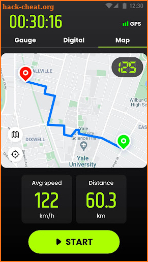 GPS Speedometer & Odometer screenshot