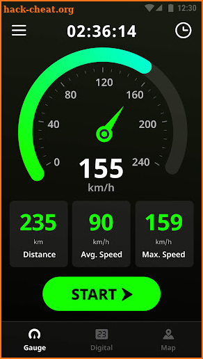 GPS Speedometer & Odometer screenshot