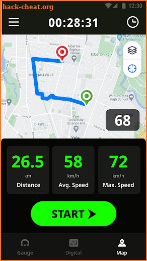 GPS Speedometer & Odometer screenshot