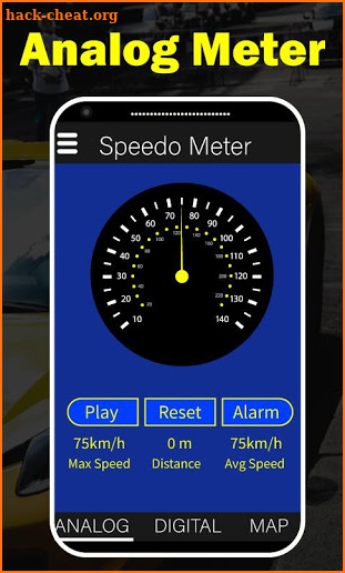 GPS Speedometer & Offline Odometer: Speed Tracker screenshot