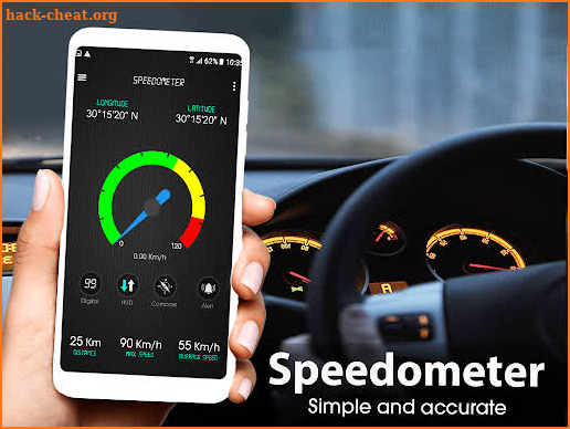 GPS Speedometer: Digital Odometer & Speed Meter screenshot