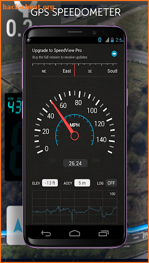 Gps Speedometer KPH & Odometer screenshot