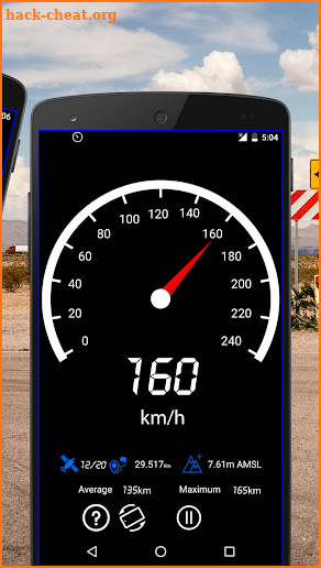 GPS Speedometer : Odometer: Trip meter + GPS speed screenshot