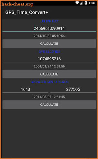 GPS Time Converter + screenshot