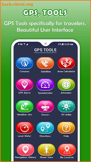 GPS, Tools - Maps, Measure, Explore screenshot