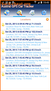 GPS Tracker Car TK SMS screenshot