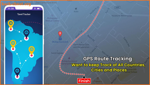 GPS Tracking Route Planner & Maps Locator screenshot