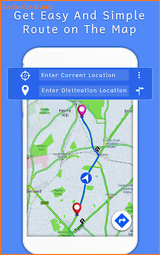 GPS Traffic Alerts Map & Live Navigation Route screenshot