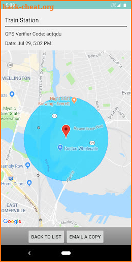 GPS Verifier screenshot