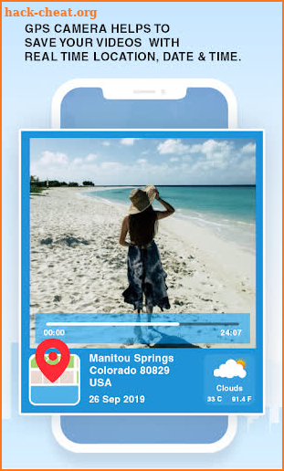 GPS Video Camera with Location screenshot