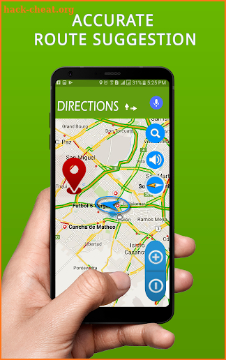 GPS Voice Navigation Driving Route Maps Tracking screenshot