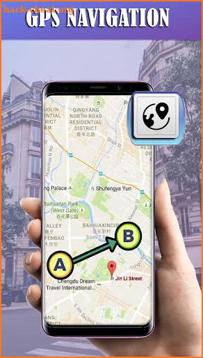 GPS Voice Navigation - Find Route - Leo Apps screenshot