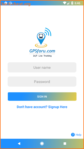 GPSFORU 24/7 Live GPS Tracking screenshot