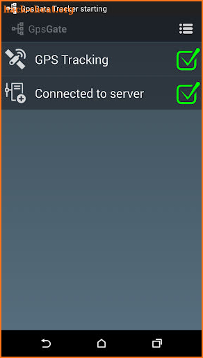 GpsGate Tracker screenshot