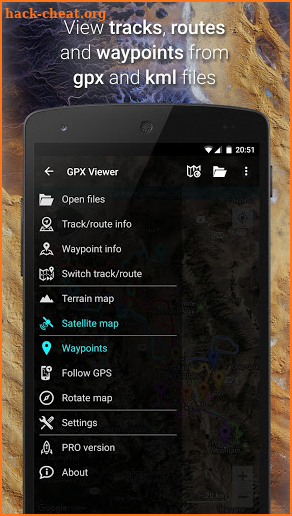 GPX Viewer - Tracks, Routes & Waypoints screenshot