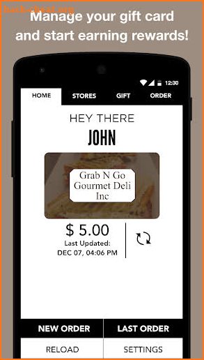 Grab & Go Gourmet Deli screenshot