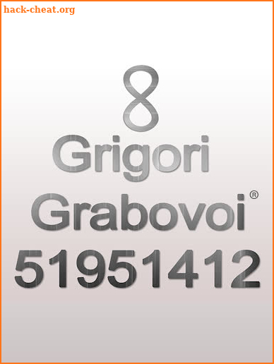 grabovoi numeric sequences screenshot