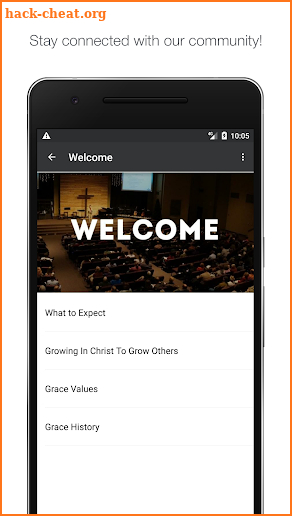 Grace Bible Columbia screenshot