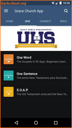 Grace Church App screenshot