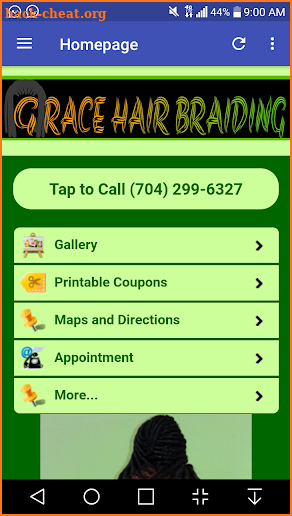 Grace Hair Braiding screenshot