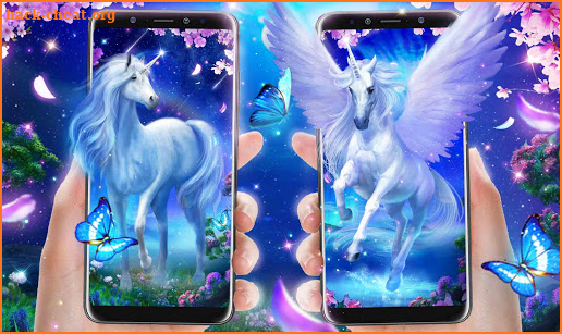 Graceful Unicorn Live Wallpaper screenshot