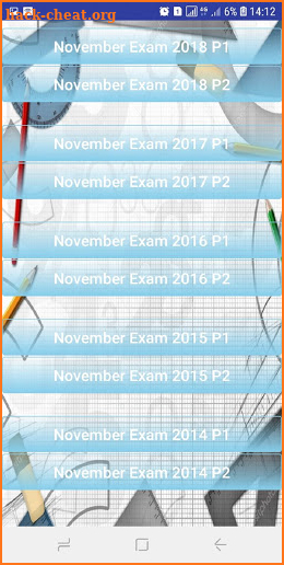 Grade 11 Mathematical Literacy Mobile Application screenshot