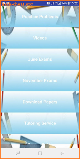 Grade 12 Sepedi HL Mobile Application screenshot