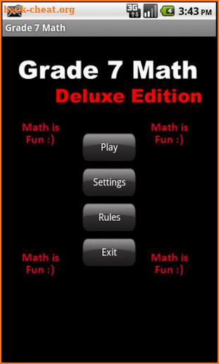 Grade 7 Math - Deluxe Edition screenshot