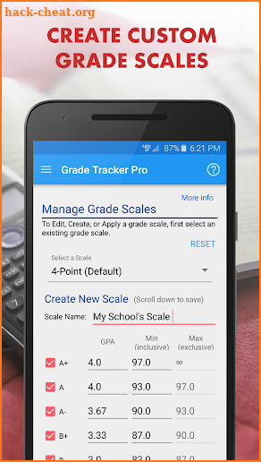 Grade Tracker Pro (Free!) screenshot