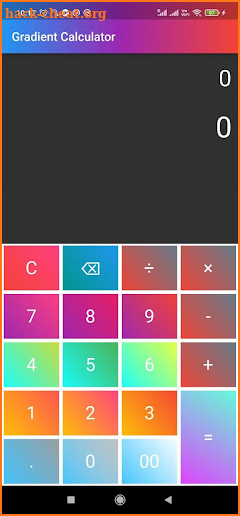 Gradient Calculator screenshot