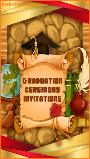 Graduation Ceremony Invitations screenshot