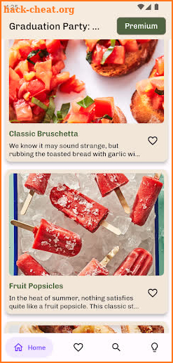 Graduation Party: Food Idea screenshot