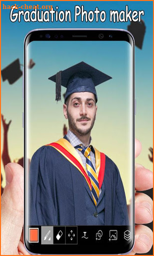 Graduation Photo Maker screenshot