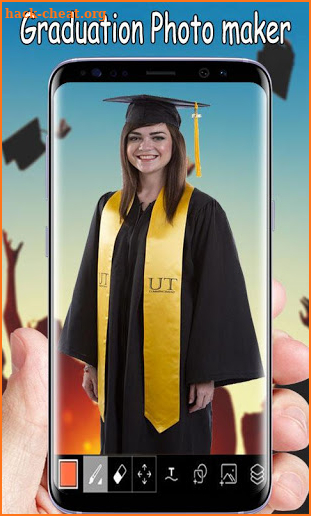 Graduation Photo Maker screenshot