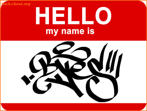 Graffiti - Hello my name is screenshot