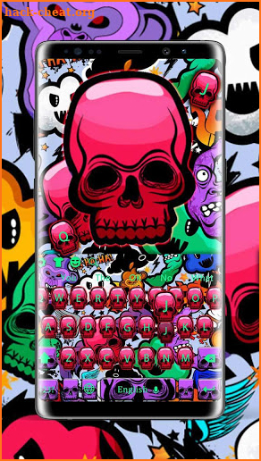 Graffiti Keyboard screenshot