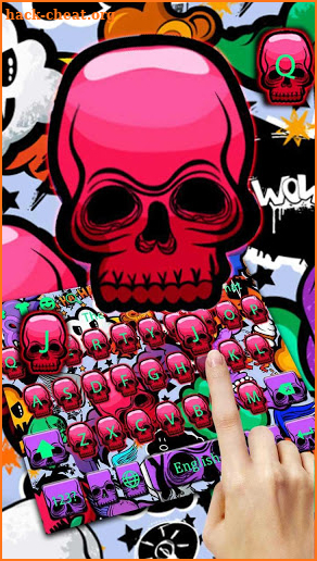 Graffiti Keyboard screenshot