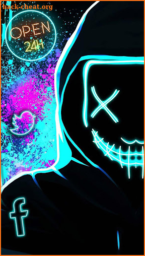 Graffiti, Mask Themes, Live Wallpaper screenshot