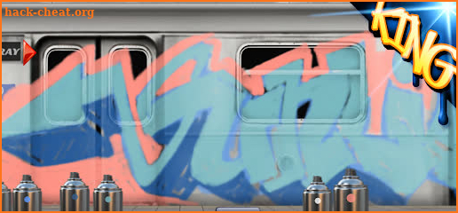 Graffiti Spray Can Art - KING screenshot