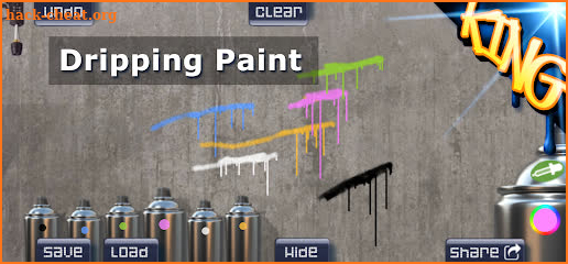 Graffiti Spray Can Art - KING screenshot